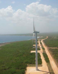 Wind park at Gibara