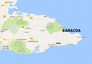 Baracoa map