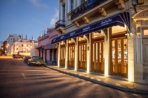 Closed: The ChaChaCha restaurant in Old Havana, owned by a son of Colomé Ibarra.